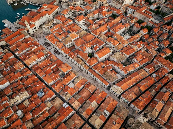 Panorama Aerial View Dubrovnik Croatia — Photo