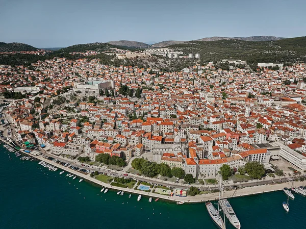 Cidade Sibenik Croácia — Fotografia de Stock