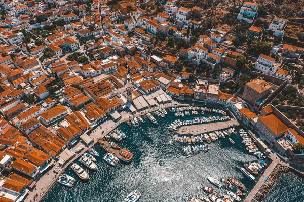 Island Hydra Greece Background — Stockfoto