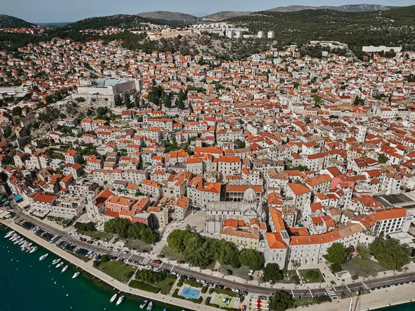 Cidade Sibenik Croácia — Fotografia de Stock