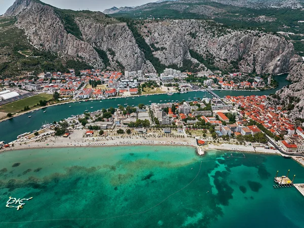 Town Omi Croatia Background — Stock Photo, Image