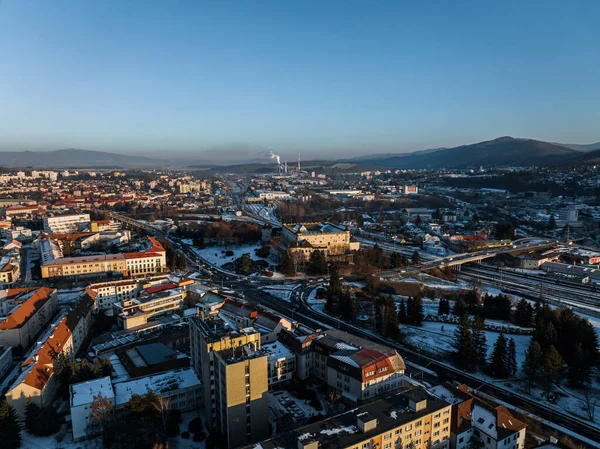 Εναέρια Άποψη Για Zvolen Σλοβακία — Φωτογραφία Αρχείου