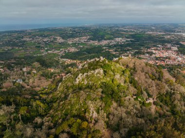 Park and National Palace of Pena in Sintra, Portugal