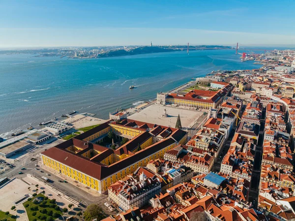 Praa Comrcio Lissabon Portugal — Stockfoto