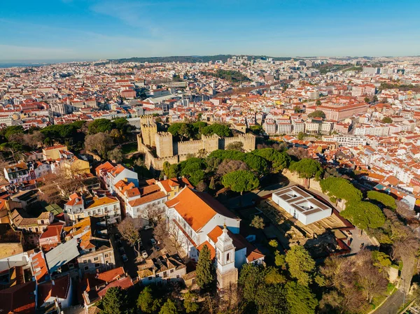 stock image Scenic view of City of Lisbon in Portugal