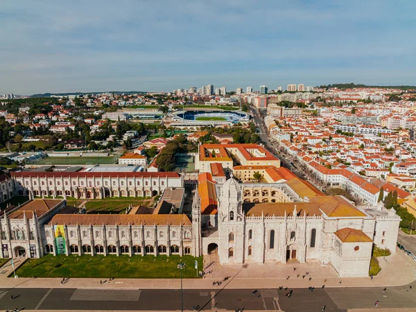Klášter Jernimos Lisabonu Portugalsko — Stock fotografie