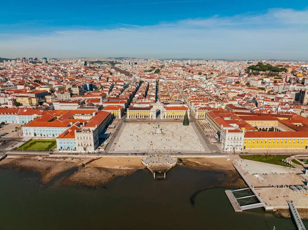 Vista Panorámica Ciudad Lisboa Portugal — Foto de Stock