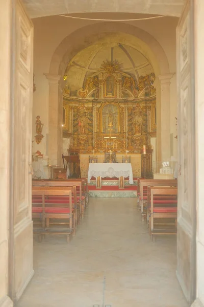 ポルトガルリスボン 2023年6月2日ポルトガルリスボン旧教会内部 — ストック写真