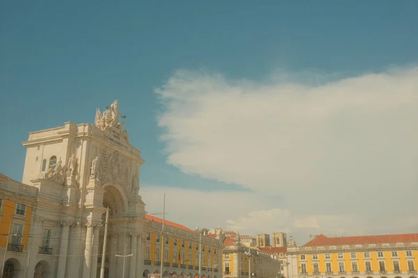 Lizbon Portekiz Haziran 2023 Lizbon Portekiz Deki Tarihi Binaların Büyüleyici — Stok fotoğraf