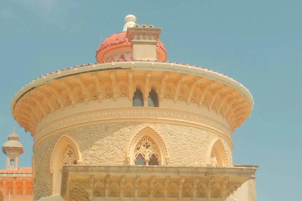 포르투갈의 신트라에 빈티지 궁전의 아름다운 — 스톡 사진