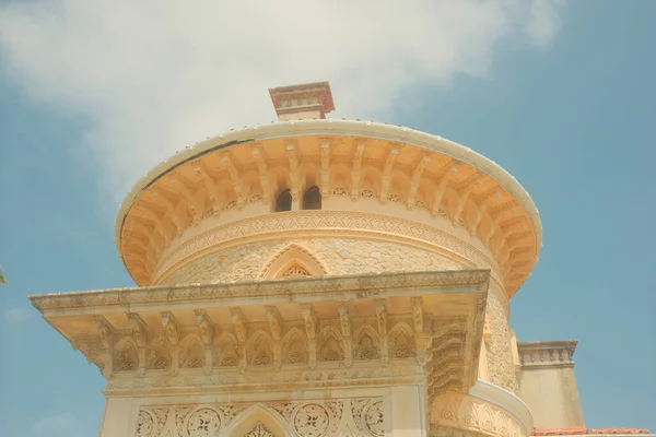 Прекрасний Вигляд Вінтажного Палацу Монсеррат Сінтрі Португалія — стокове фото