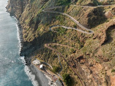 Portekiz, Madeira adasının güzel manzarası 