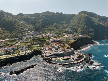 Portekiz, Madeira adasının güzel manzarası 
