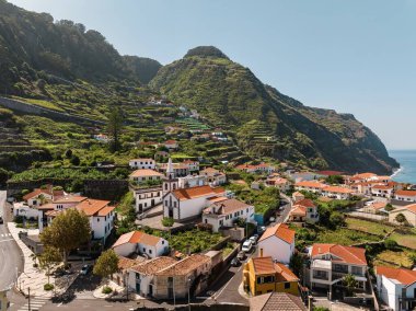 Portekiz, Madeira adasının güzel manzarası 