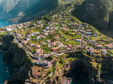 Portekiz, Madeira adasının güzel manzarası 