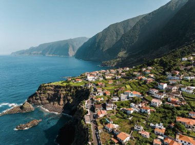 Portekiz, Madeira adasının güzel manzarası 