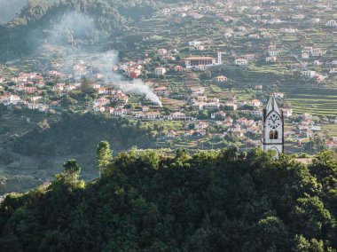 Portekiz, Madeira adasının güzel manzarası 