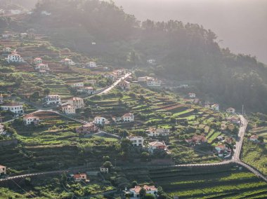 Portekiz, Madeira adasının güzel manzarası 