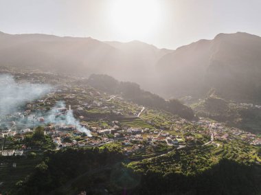Portekiz, Madeira adasının güzel manzarası 