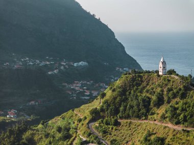 Portekiz, Madeira adasının güzel manzarası 