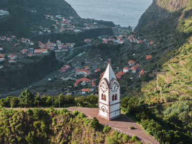 Portekiz, Madeira adasının güzel manzarası 