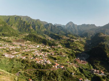 Portekiz, Madeira adasının güzel manzarası 