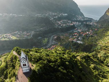 Portekiz, Madeira adasının güzel manzarası 