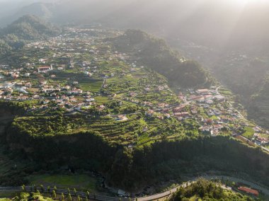 Portekiz, Madeira adasının güzel manzarası 