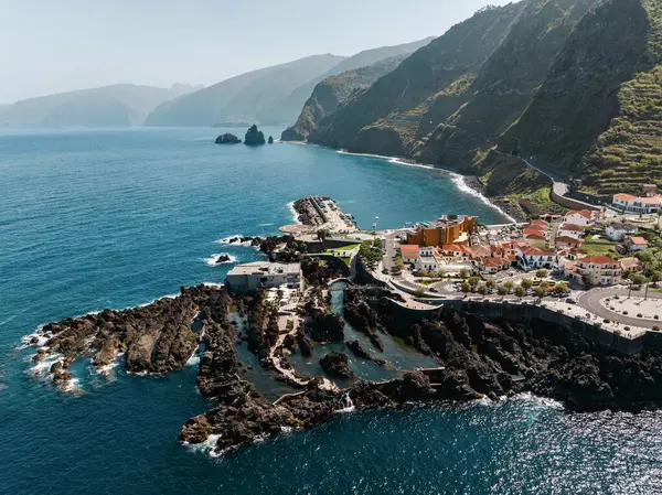 Piękny Widok Wyspę Madera Portugalia — Zdjęcie stockowe