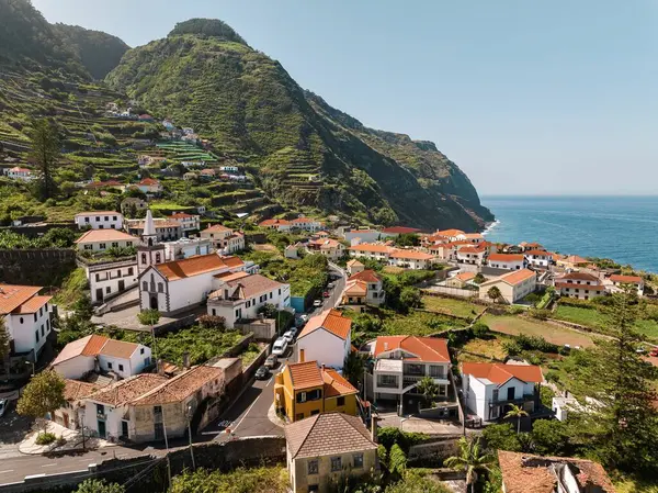Portekiz, Madeira adasının güzel manzarası 