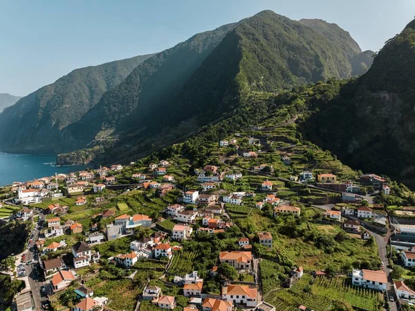 Portekiz, Madeira adasının güzel manzarası 