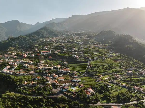 Portekiz, Madeira adasının güzel manzarası 