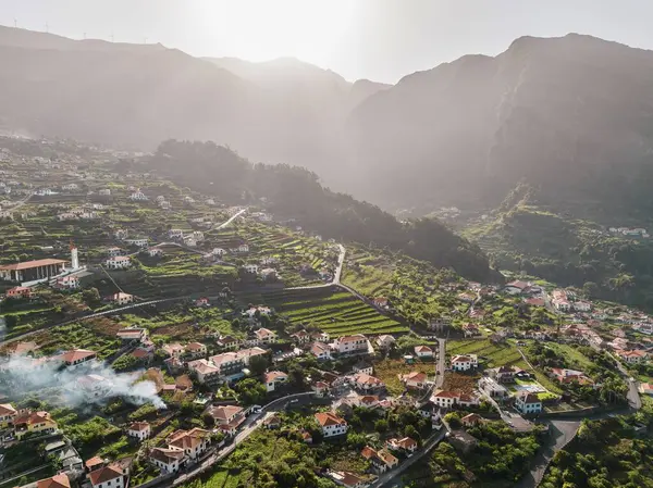 Portekiz, Madeira adasının güzel manzarası 