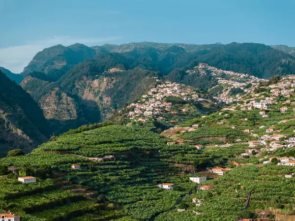 Portekiz, Madeira adasının güzel manzarası 