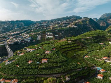 Portekiz, Madeira adasının güzel manzarası 