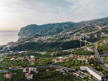 Portekiz, Madeira adasının güzel manzarası 