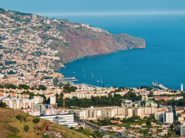 Portekiz, Madeira adasının güzel manzarası 