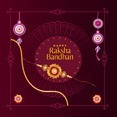 Happy Raksha Bandhan vector illustration