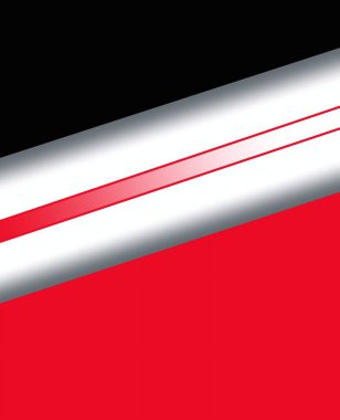 Çizgilerin soyut arkaplanı. 3 boyutlu illüstrasyon. modern teknoloji kavramı.