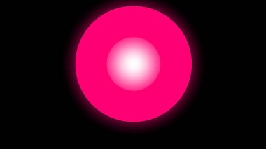 Parlak daireli soyut arkaplan