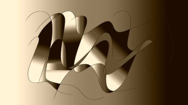 Çizgiler ve şekillerle soyut arkaplan. Modern geometrik şekiller. fütürist tasarım