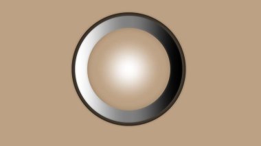 Çemberin ortasında yuvarlak çerçeve