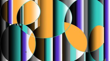 Modern geometrik soyut arkaplan