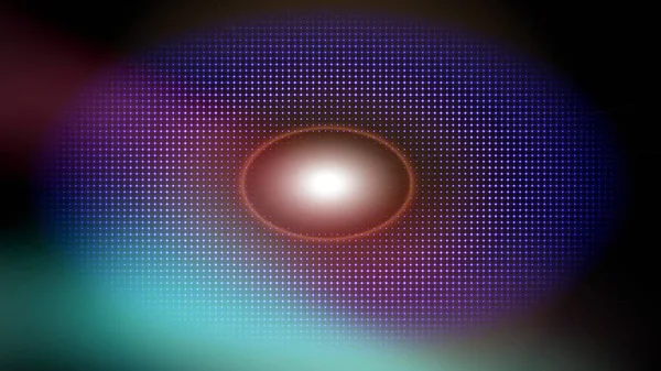 colorful dots particles gradient neon abstract illustration background.