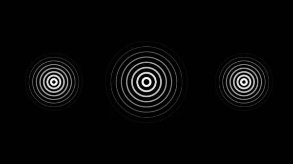 Seamless circular lines pattern radio wave background, radio wave illustration background.