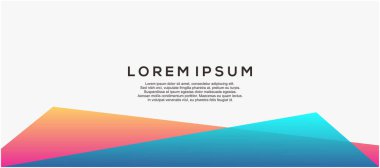 Graphic design banner template