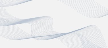 White background with wavy line