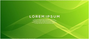 soyut dalgalarla yeşil arkaplan