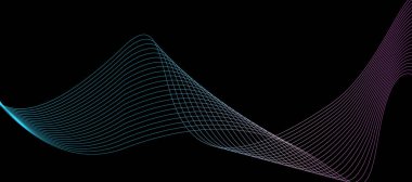 Black abstract background design