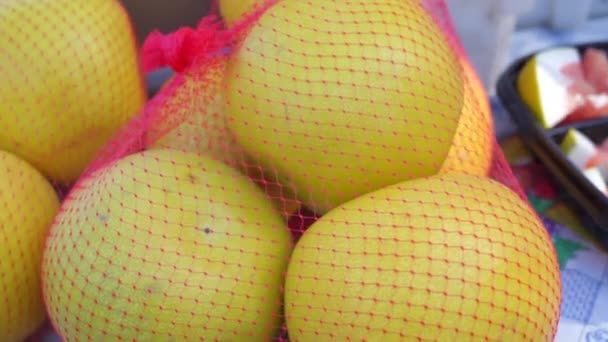 Lezzetli Güzel Görünen Çerez Meyvesi — Stok video